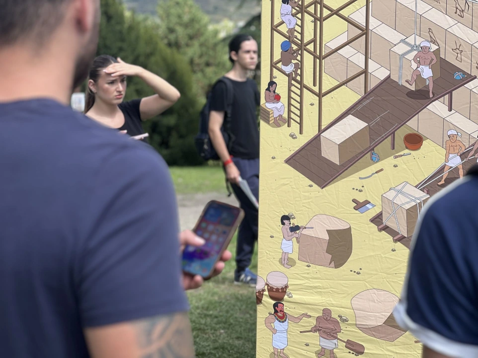 quizz interactif illustré géant