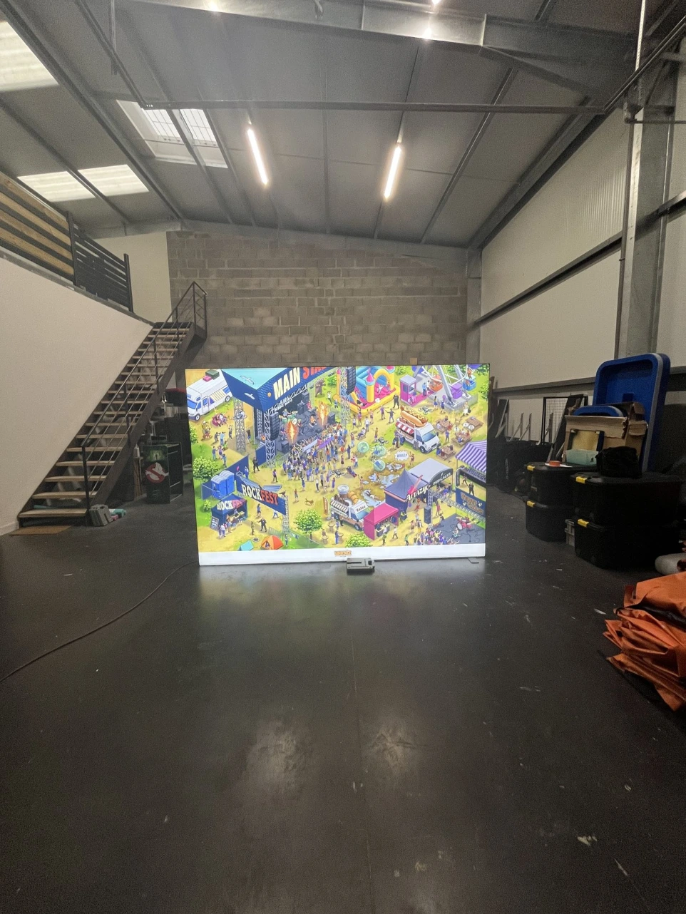 cherche et trouve géant thème festival de rock